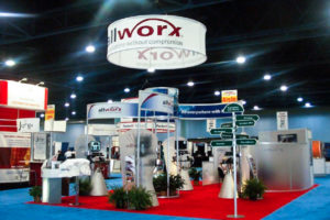 Booth Design for Award-winning Allworx Exhibit by IDU Creative Services