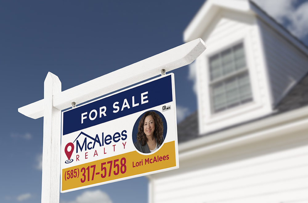 McAlees Realty Logo and Signage
