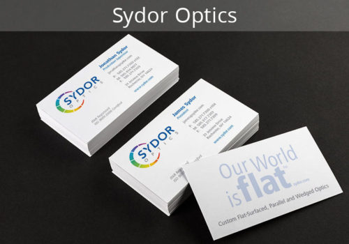Sydor Optics Business Cards
